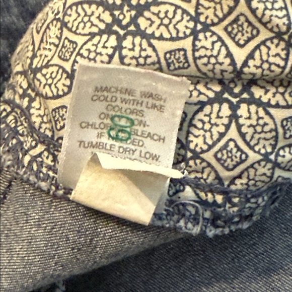 J.Jill Petite Tried and True Blue Straight Slim Leg Mid Rise Denim Jeans Size 8P - Picture 10 of 11